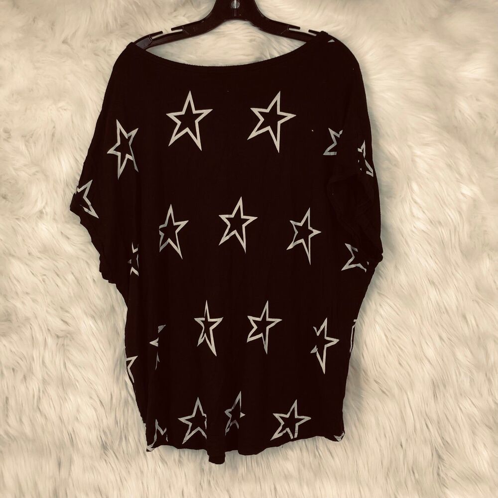 Women’s Stars in the Night Buffalo by David Bitton Blouse, Popover Tunic Top XL